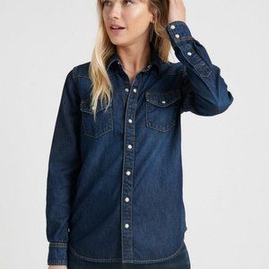 Lucky Brand Western Shirt - Indigo Jean
